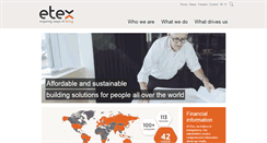 Desktop Screenshot of etexgroup.com